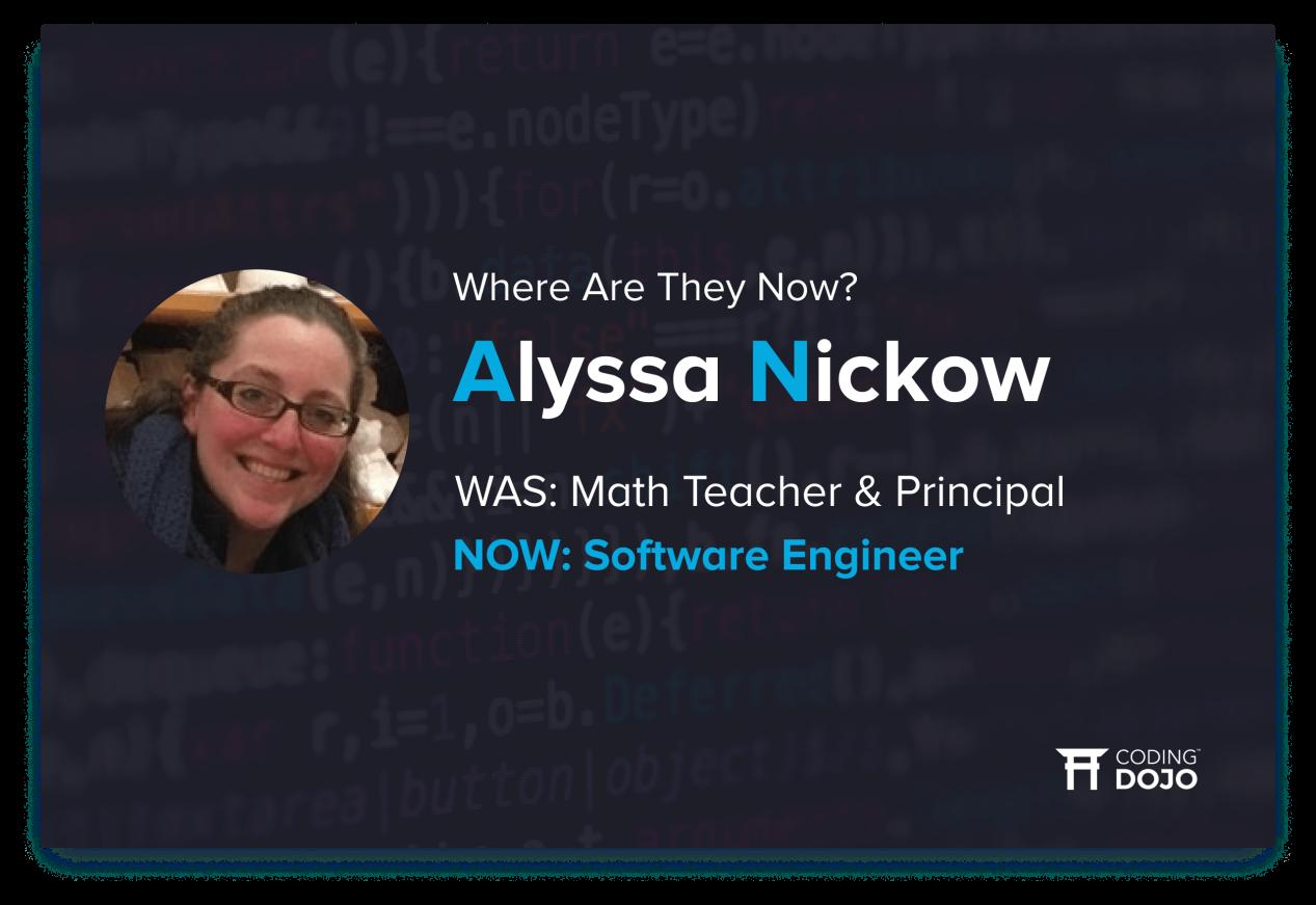 From High School Principal to High-Paid Programmer | How Chicago Alumna Alyssa Nickow Transformed Her Life &amp; Career