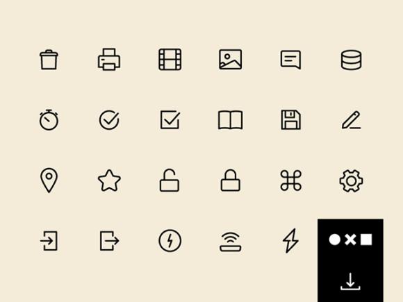 11 free icon sets for designers