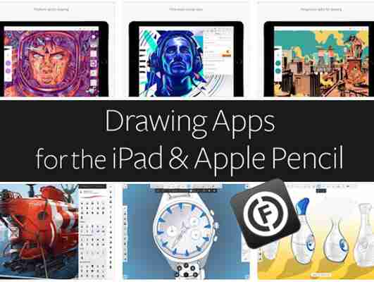 Drawing Apps for the iPad & Apple Pencil